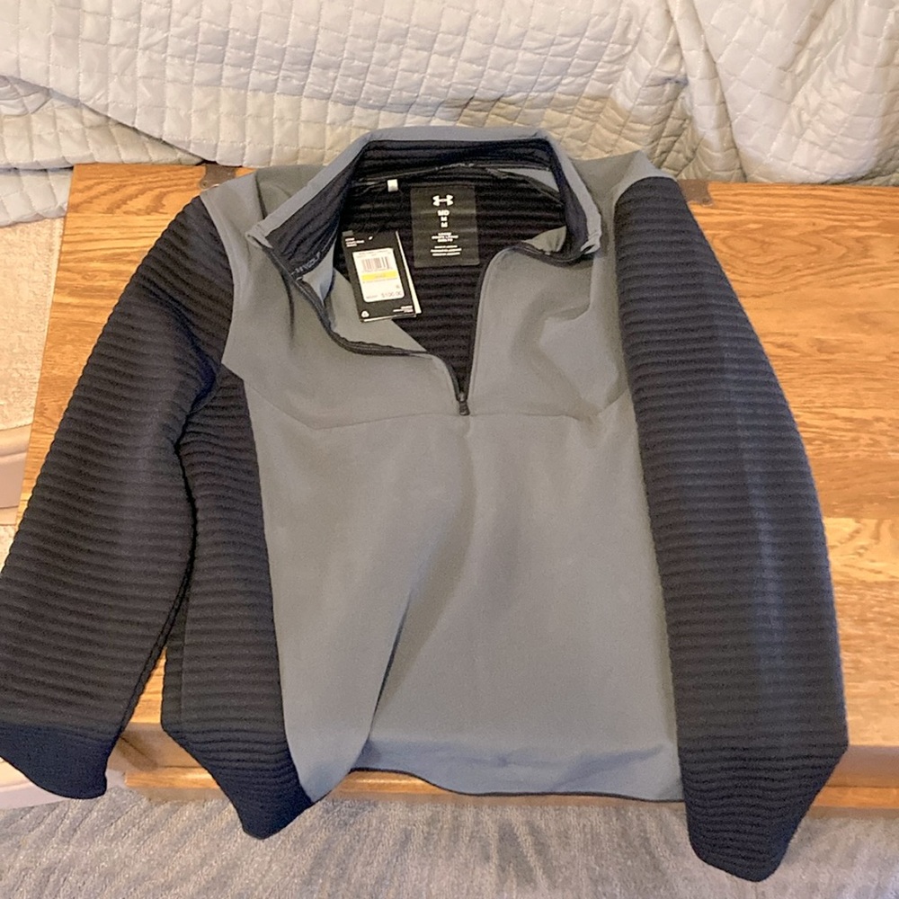 Underarmour Three Quarter Zip Pull Over-Adult Medium